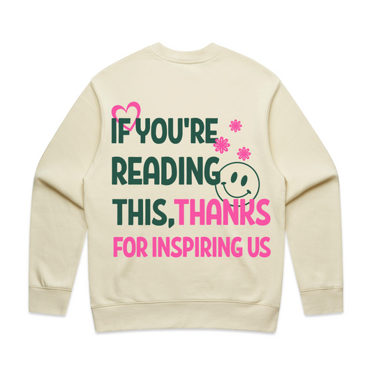 Adult "If You're Reading This" Crewneck