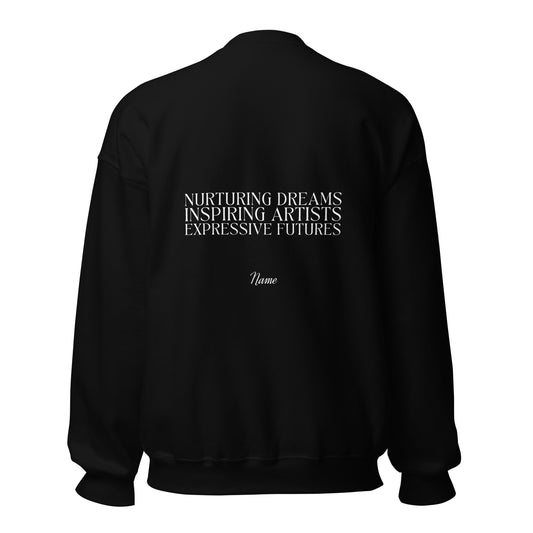 Adult Embroidered "Inspiring Artists" Crewneck