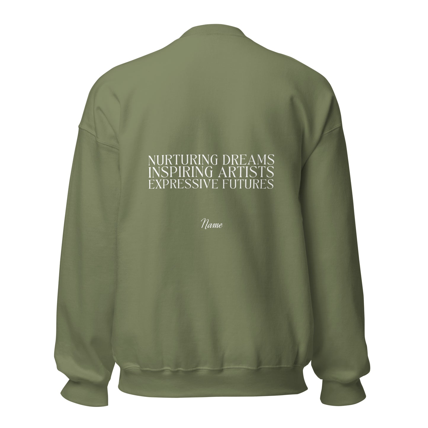 Adult Embroidered "Inspiring Artists" Crewneck