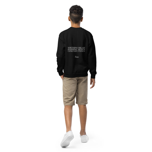 Youth Embroidered "Inspiring Artists" Crewneck