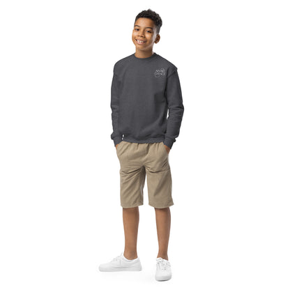 Youth Embroidered "Inspiring Artists" Crewneck